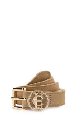 Holland Cooper Crystal Slim Logo Belt<Women Belts|Belts