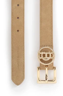 Holland Cooper Crystal Slim Logo Belt<Women Belts|Belts