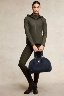 Holland Cooper Crystal Zip Hoodie< Jackets