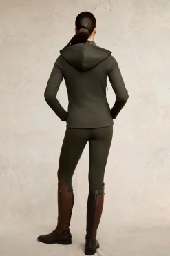 Holland Cooper Crystal Zip Hoodie< Jackets