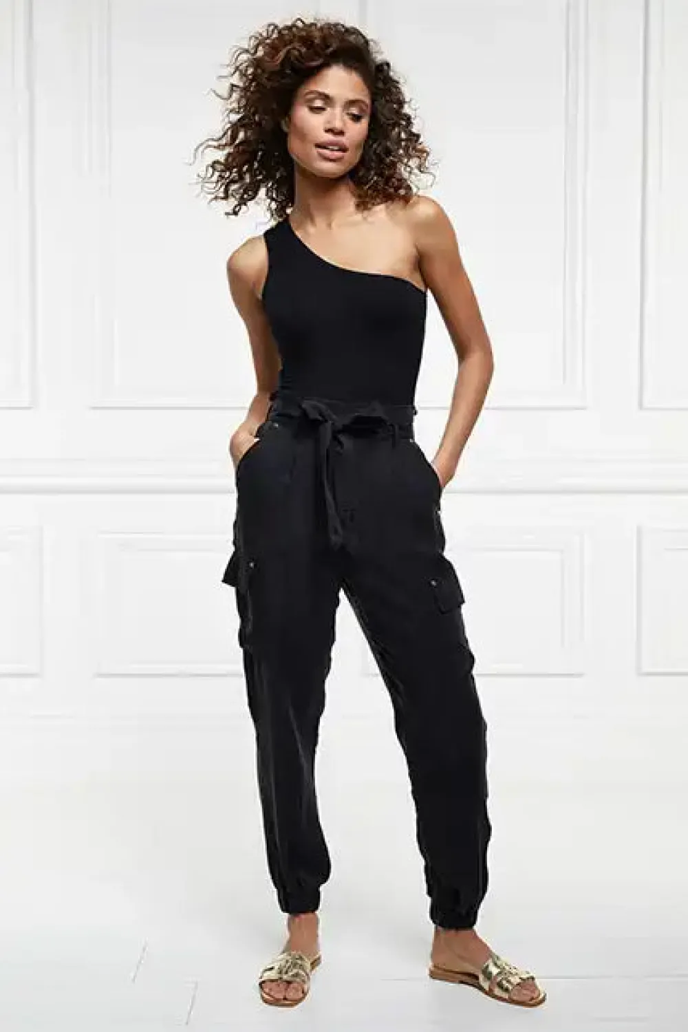 Holland Cooper Cupro Cargo Pant<Women Trousers