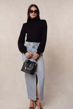 Holland Cooper Denim Maxi Skirt<Women Skirts