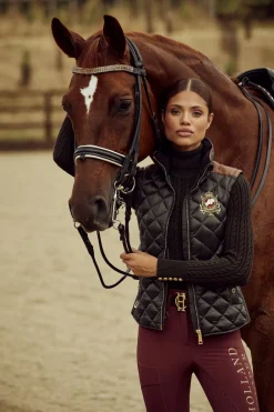 Holland Cooper Diamond Quilt Classic Gilet<Women Gilets|Gilets