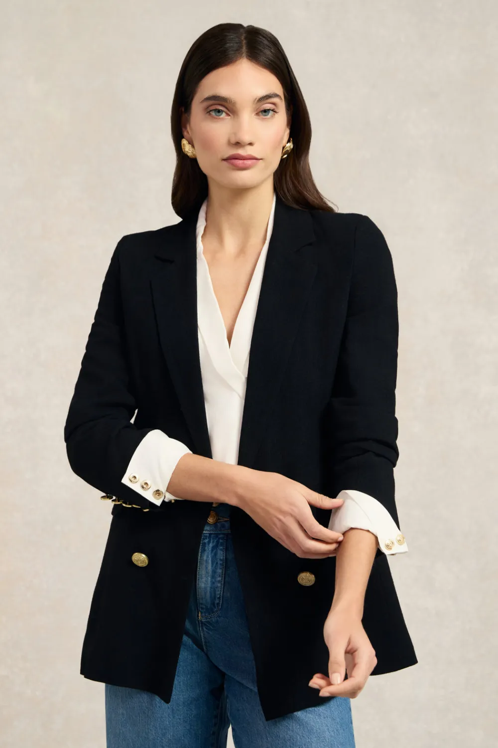Holland Cooper Double Breasted Blazer<Women Blazers|Tailoring