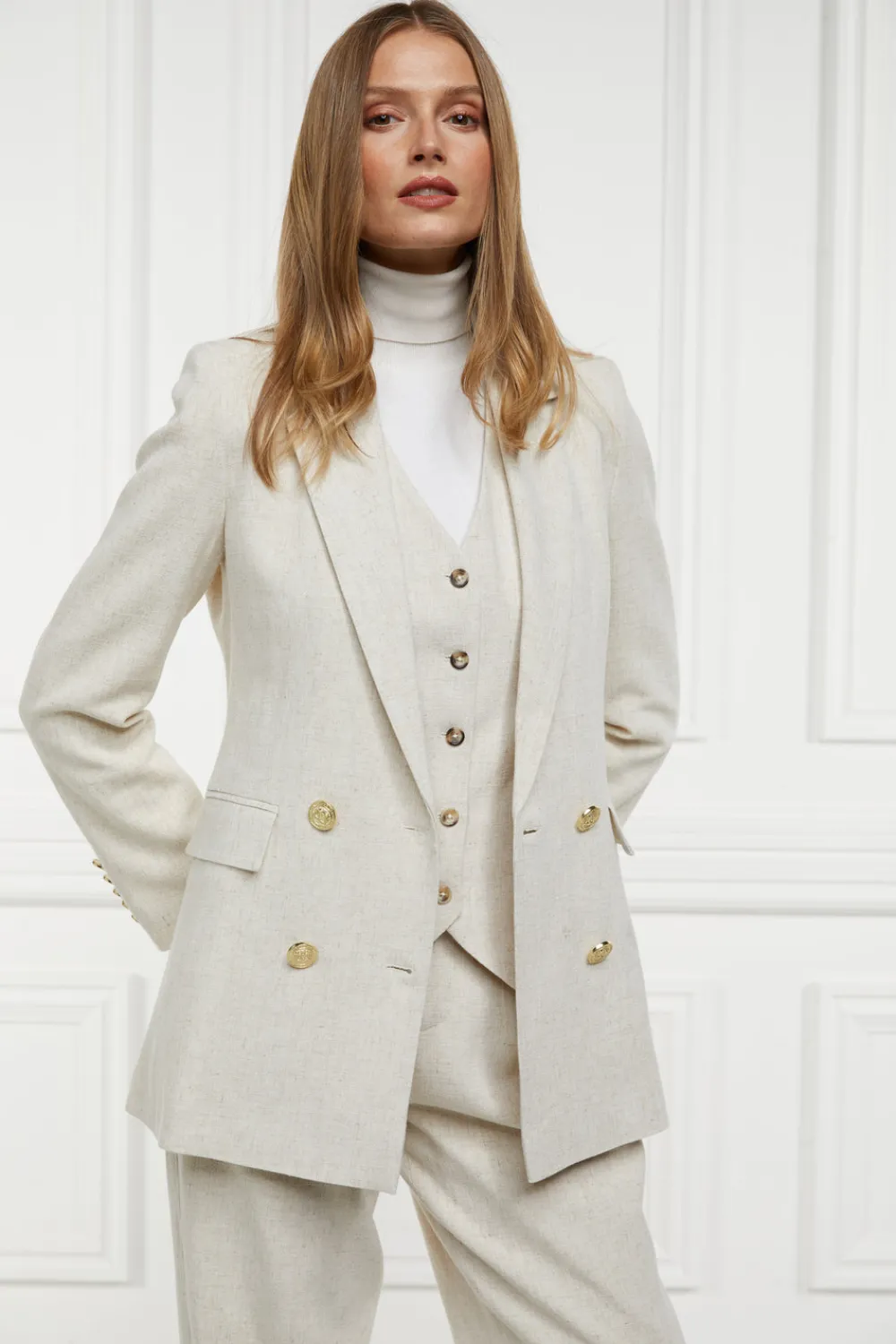 Holland Cooper Double Breasted Blazer<Women Blazers