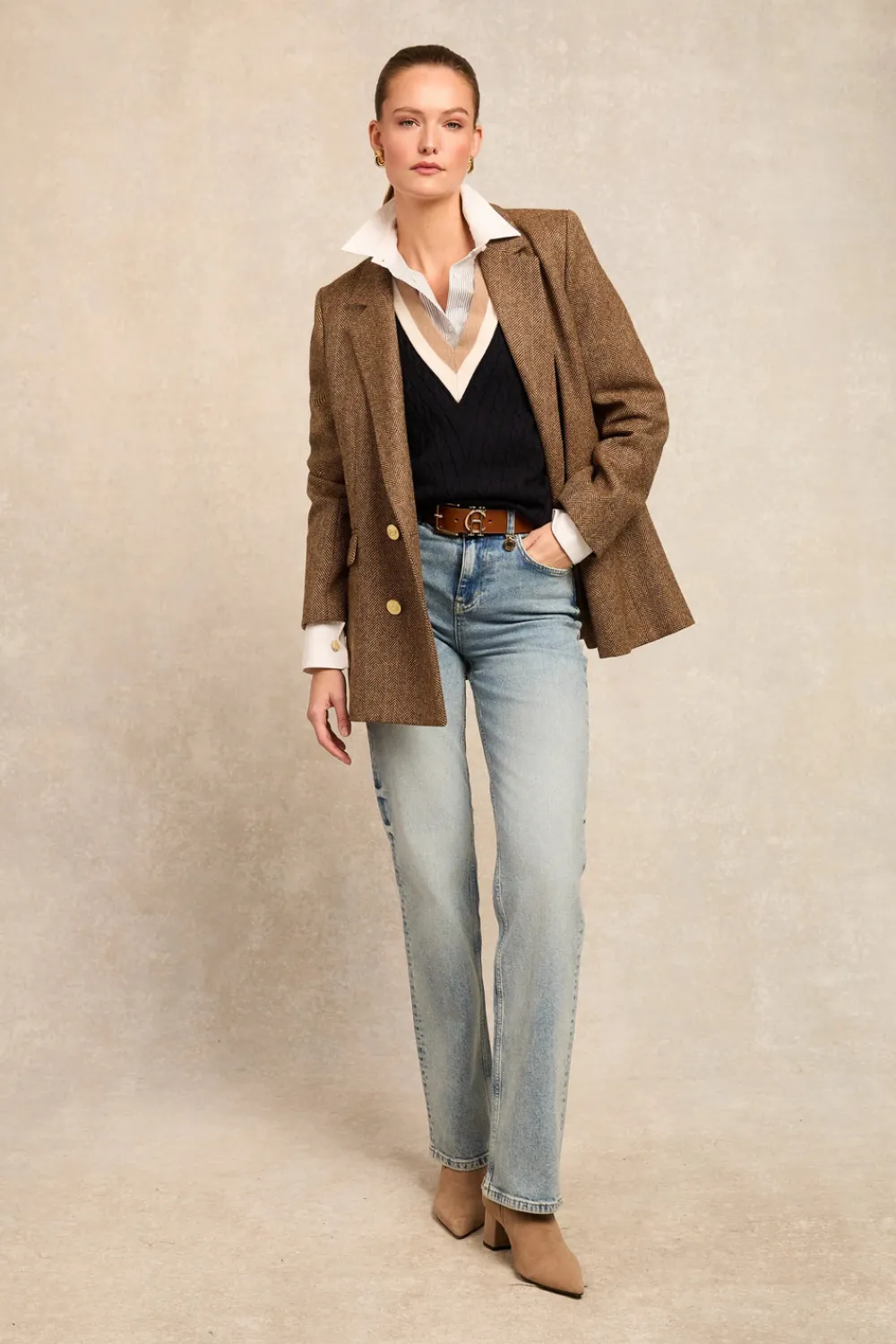 Holland Cooper Double Breasted Blazer<Women Blazers|Tailoring