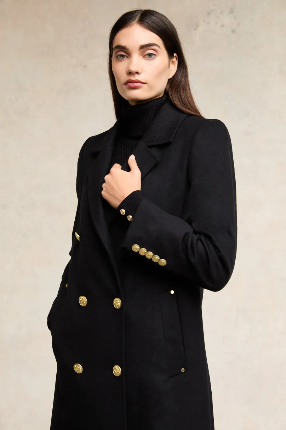 Holland Cooper Double Breasted Coat<Women Coats|Tailoring