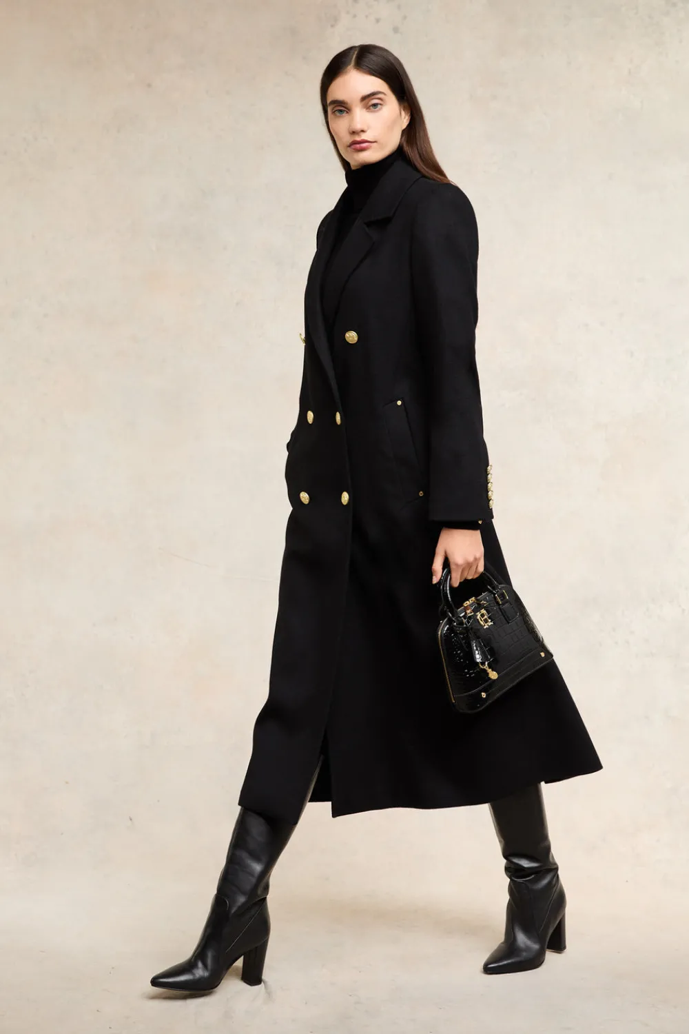 Holland Cooper Double Breasted Coat<Women Coats|Tailoring