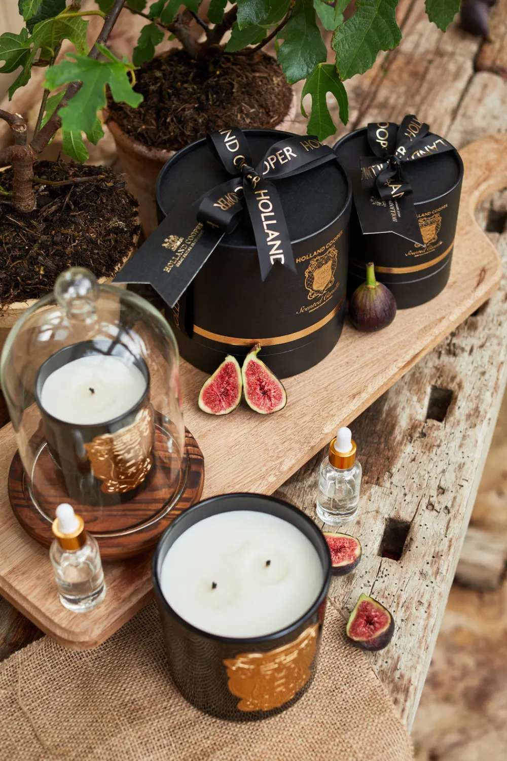 Holland Cooper Double Wick Candle< Candles