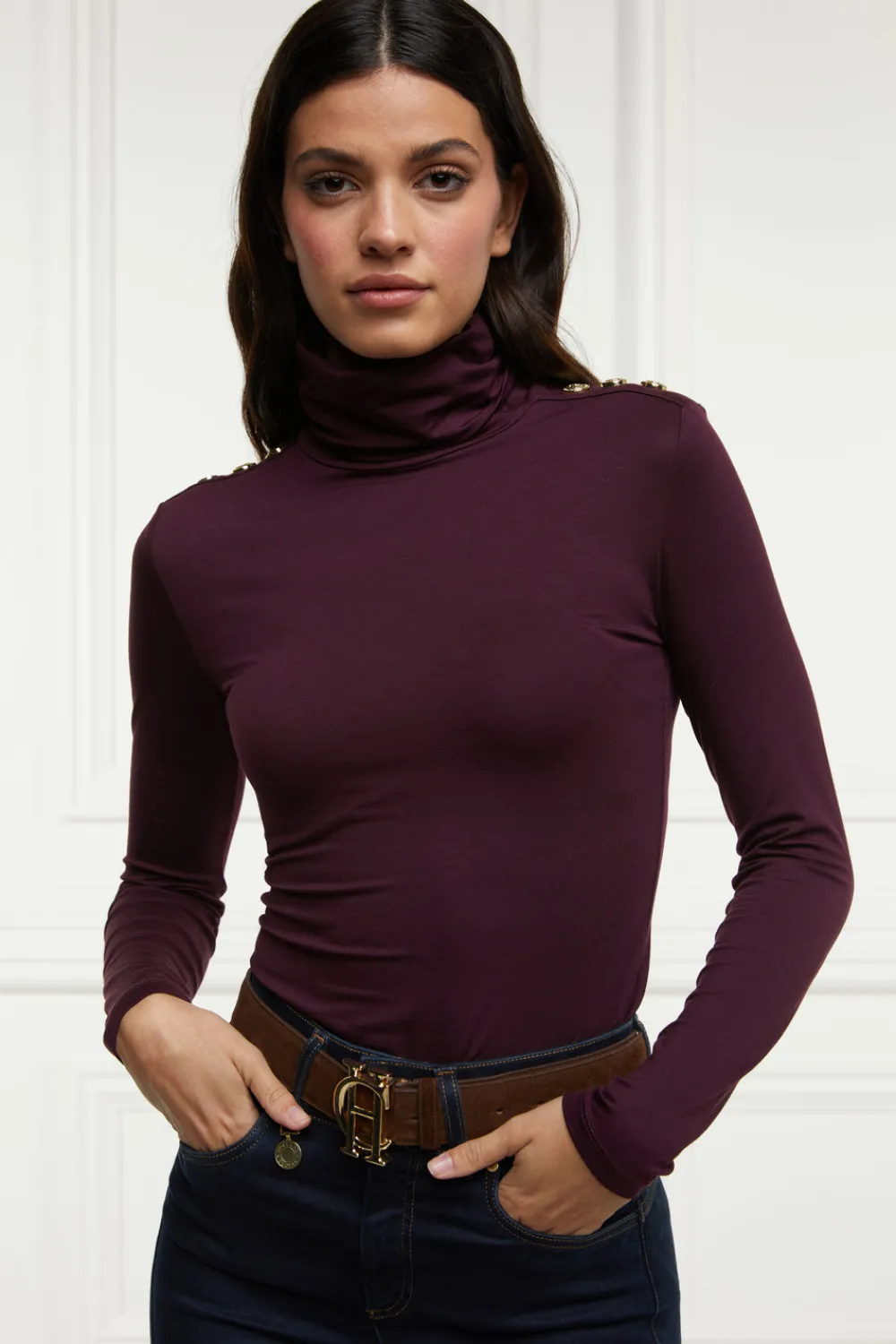Holland Cooper Essential Roll Neck<Women Knitwear