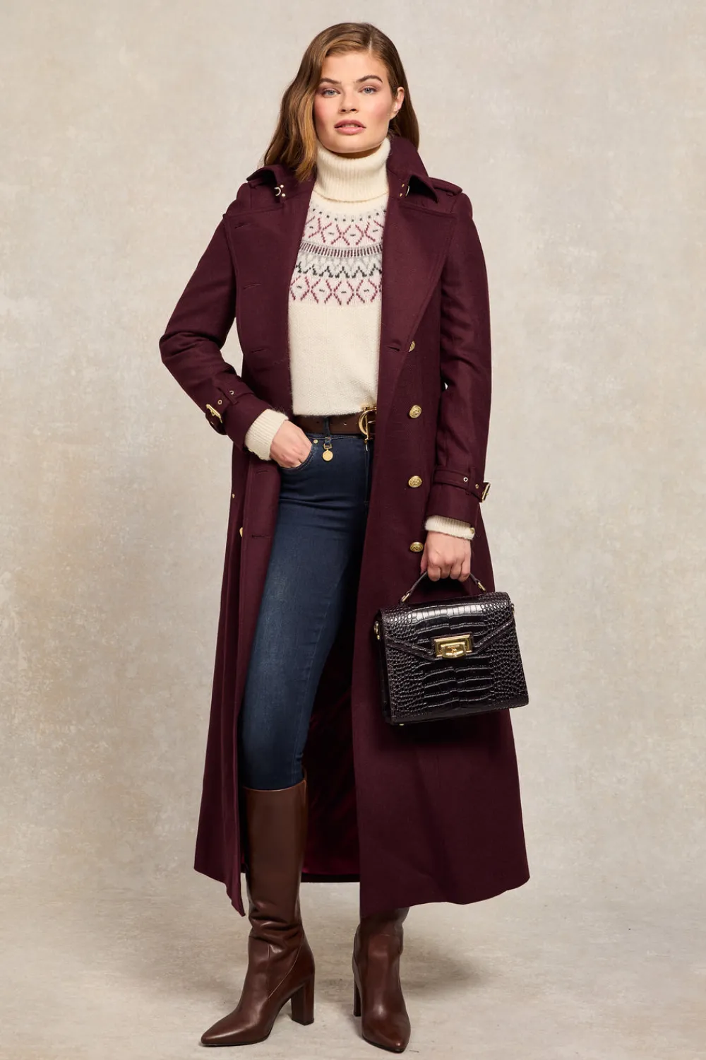 Holland Cooper Fairisle Knit<Women Knitwear