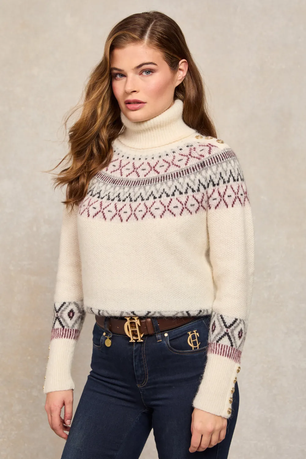 Holland Cooper Fairisle Knit<Women Knitwear