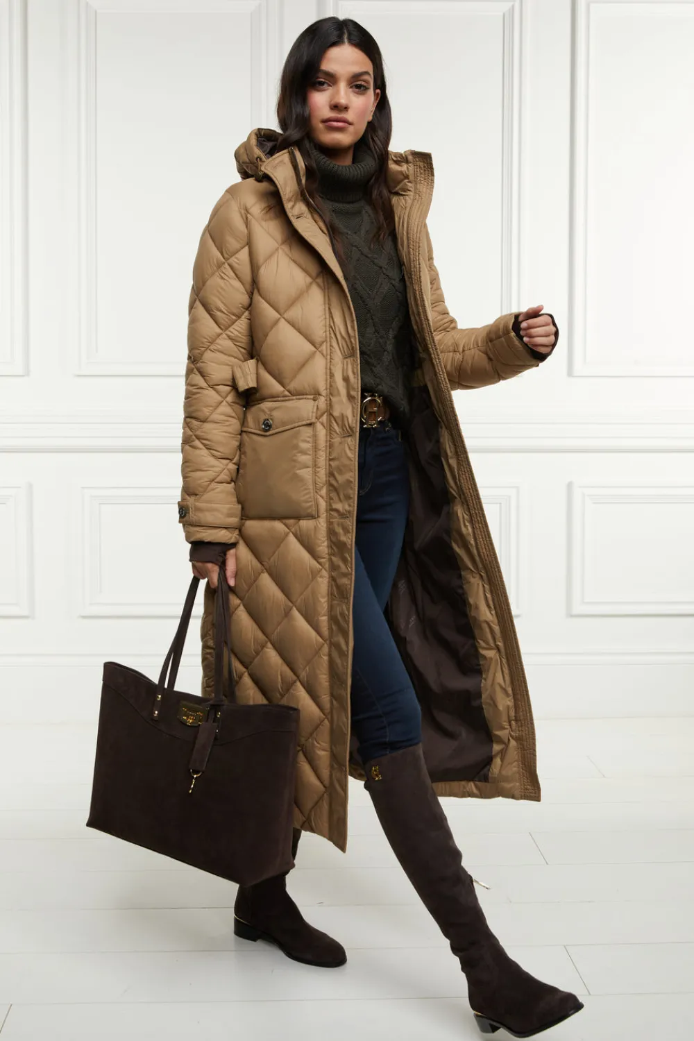 Holland Cooper Farnham Longline Coat<Women Coats