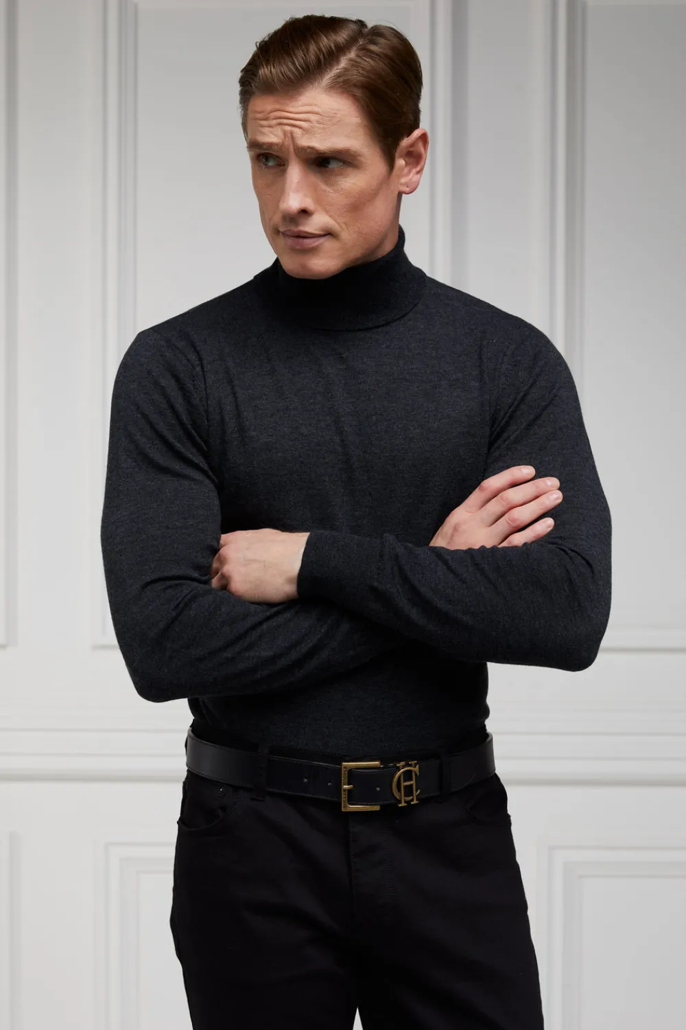 Holland Cooper Fine Roll Neck Knit< Knitwear