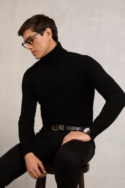 Holland Cooper Fine Roll Neck Knit< Knitwear