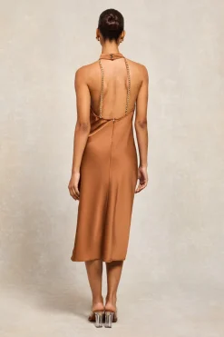 Holland Cooper Florence Satin Dress<Women Dresses