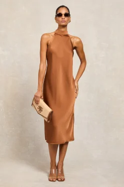 Holland Cooper Florence Satin Dress<Women Dresses