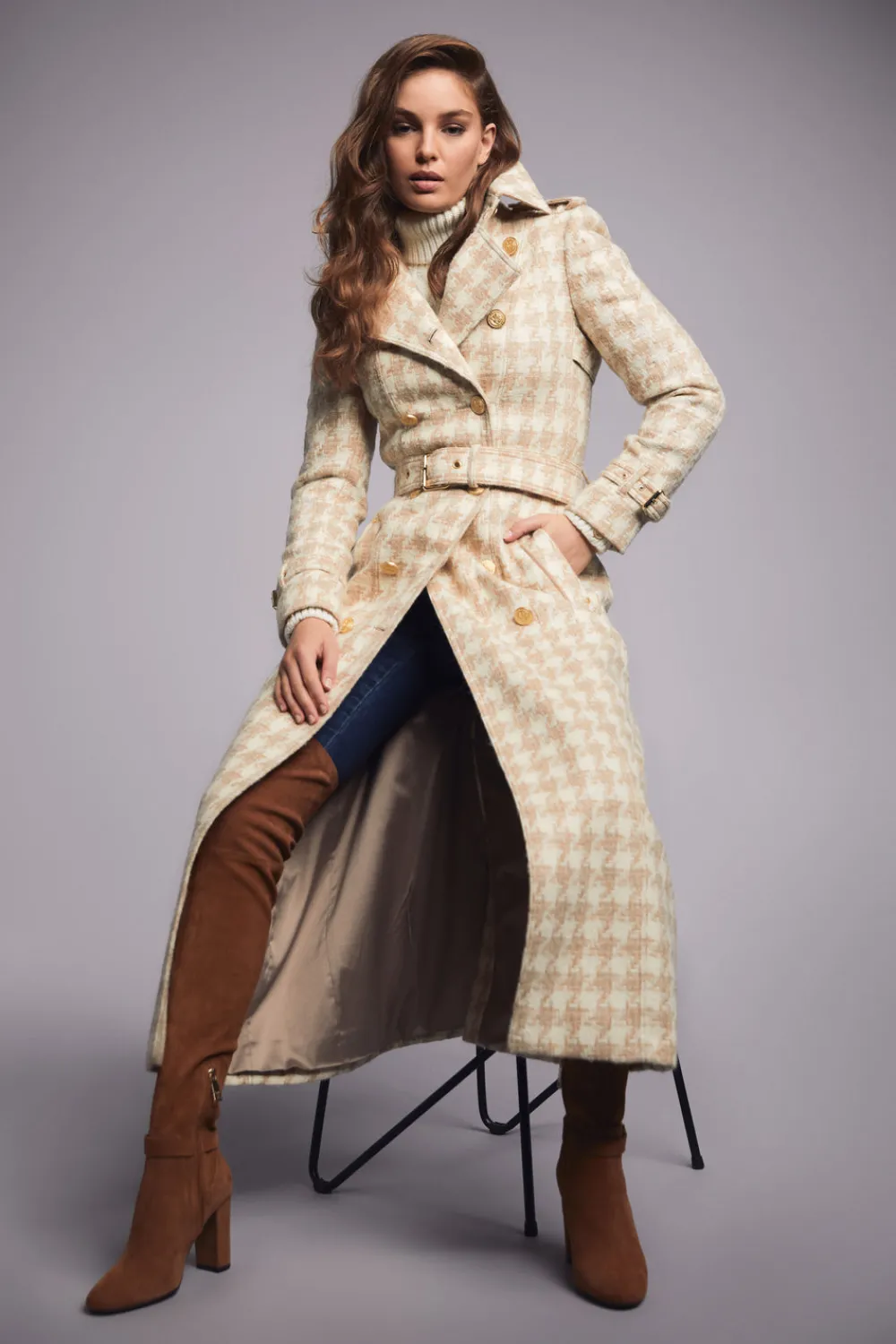 Holland Cooper Full Length Marlborough Trench Coat<Women Coats|Trench Coats