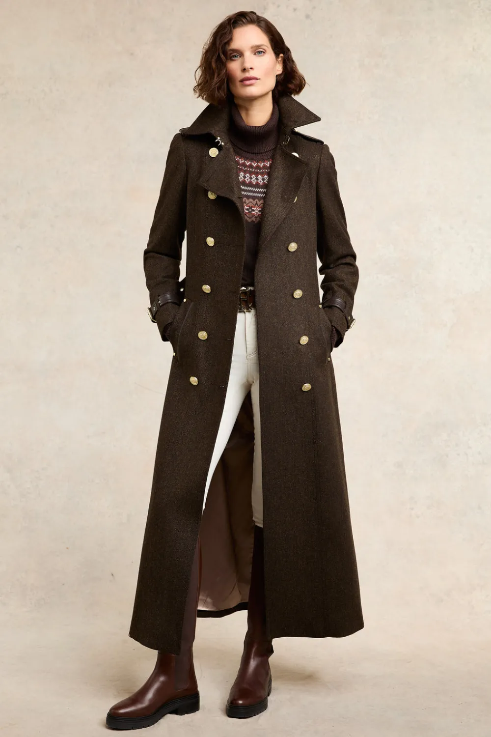Holland Cooper Full Length Marlborough Trench Coat<Women Coats|Trench Coats