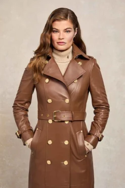 Holland Cooper Full Length Marlborough Trench Coat<Women Coats|Trench Coats
