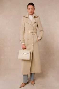 Holland Cooper Full Length Marlborough Trench Coat<Women Coats|Trench Coats