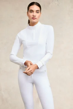 Holland Cooper Gatcombe Long Sleeve Show Shirt< Base Layers