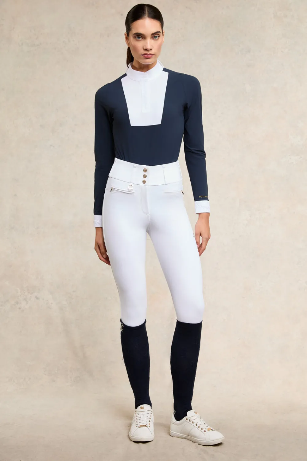 Holland Cooper Gatcombe Long Sleeve Show Shirt< Base Layers