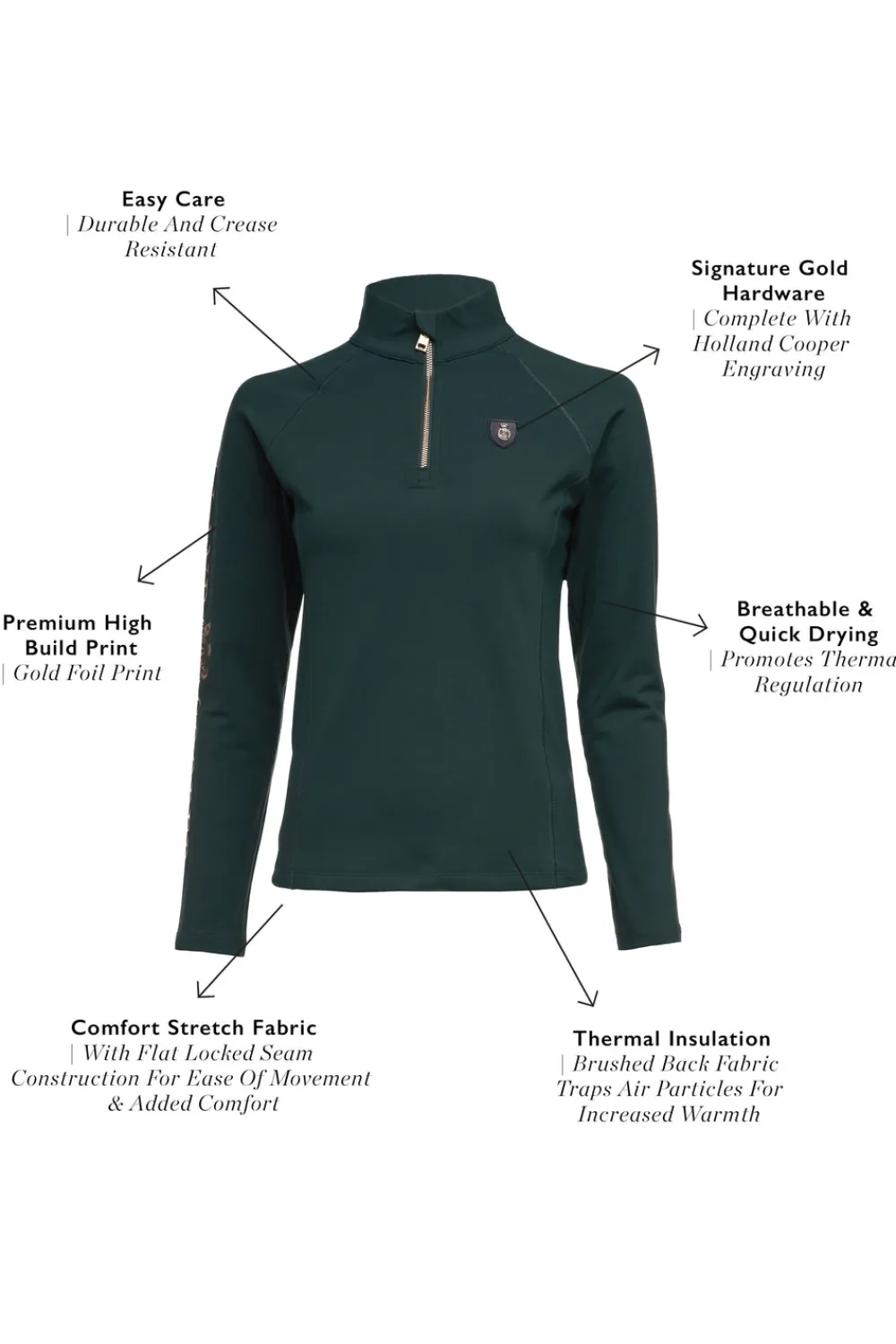 Holland Cooper Halcot Thermal Base Layer< Base Layers