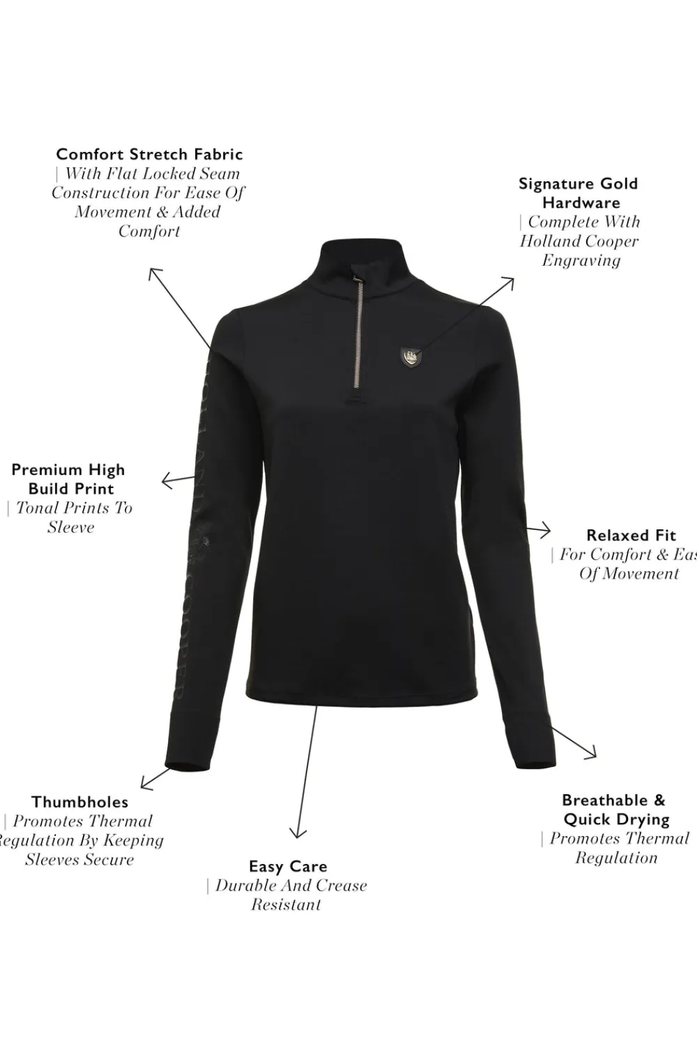 Holland Cooper Halcot Thermal Base Layer< Base Layers