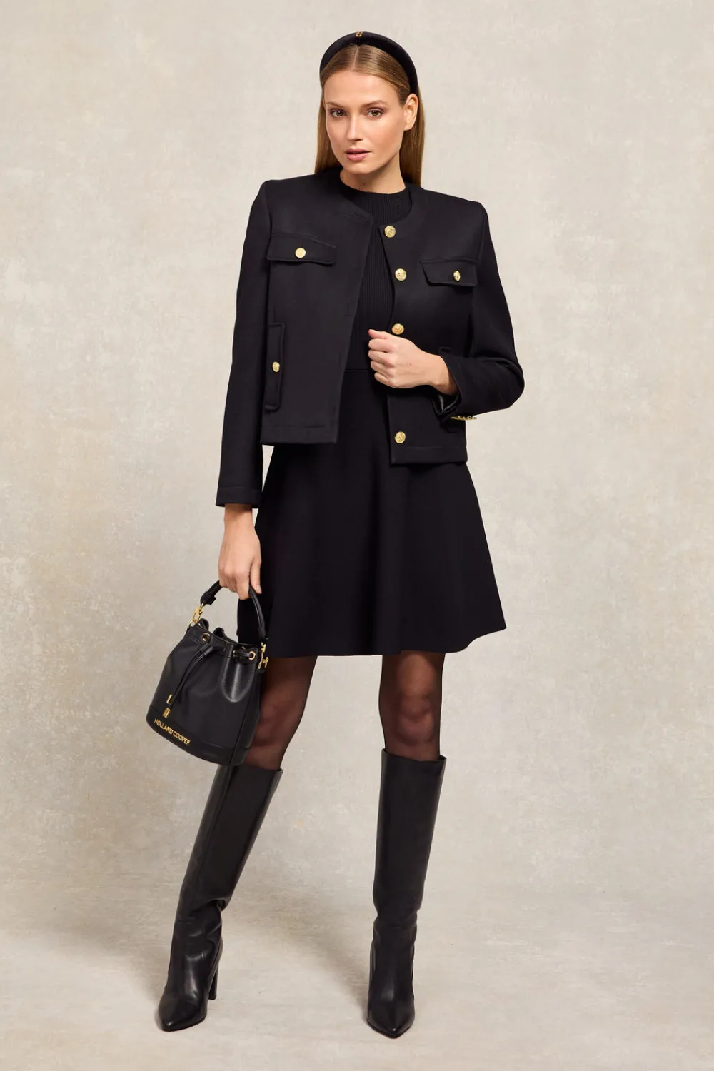 Holland Cooper Harley Sleeveless Fit and Flare Dress<Women Dresses