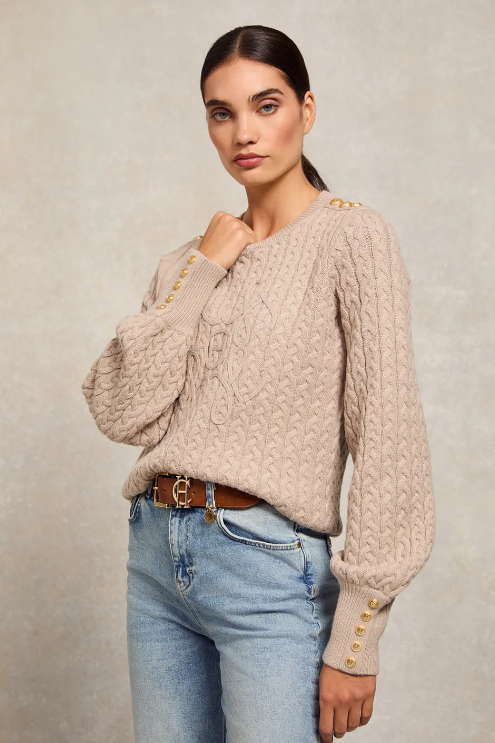 Holland Cooper Harriet Crew Neck Knit<Women Knitwear