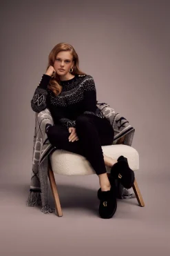 Holland Cooper HC Shearling Slipper<Women Shearling|Slippers