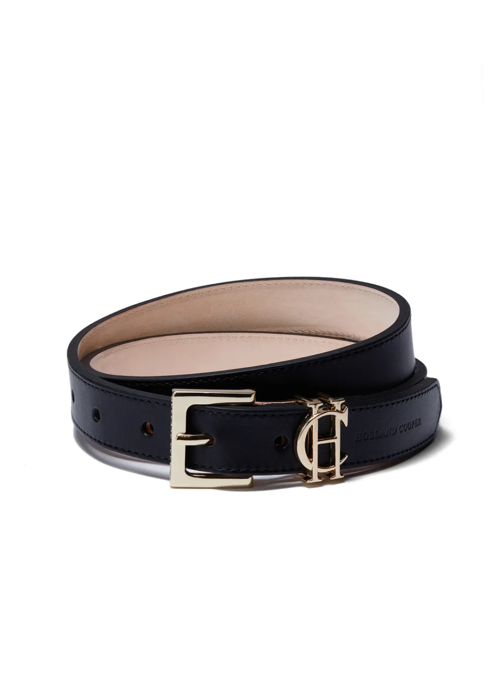 Holland Cooper HC Slim Logo Belt<Women Belts|Belts