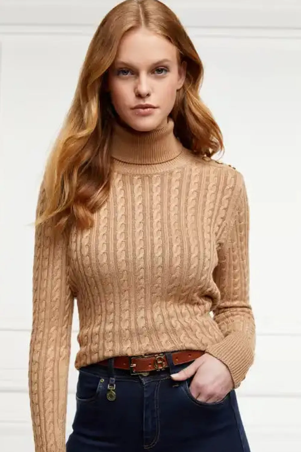 Holland Cooper HC Slim Logo Belt<Women Belts|Belts