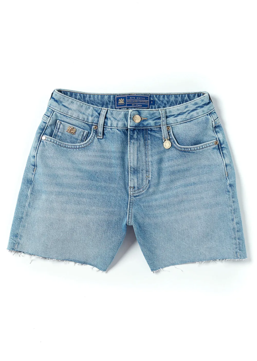 Holland Cooper High Rise Denim Short<Women Shorts