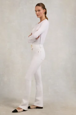 Holland Cooper High Rise Flared Jean<Women Jeans