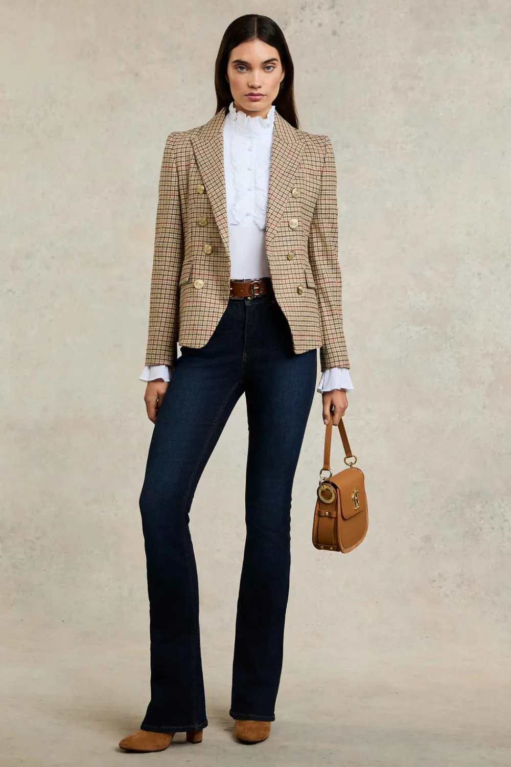 Holland Cooper High Rise Flared Jean<Women Jeans