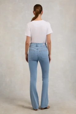 Holland Cooper High Rise Flared Jean<Women Jeans