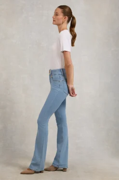 Holland Cooper High Rise Flared Jean<Women Jeans