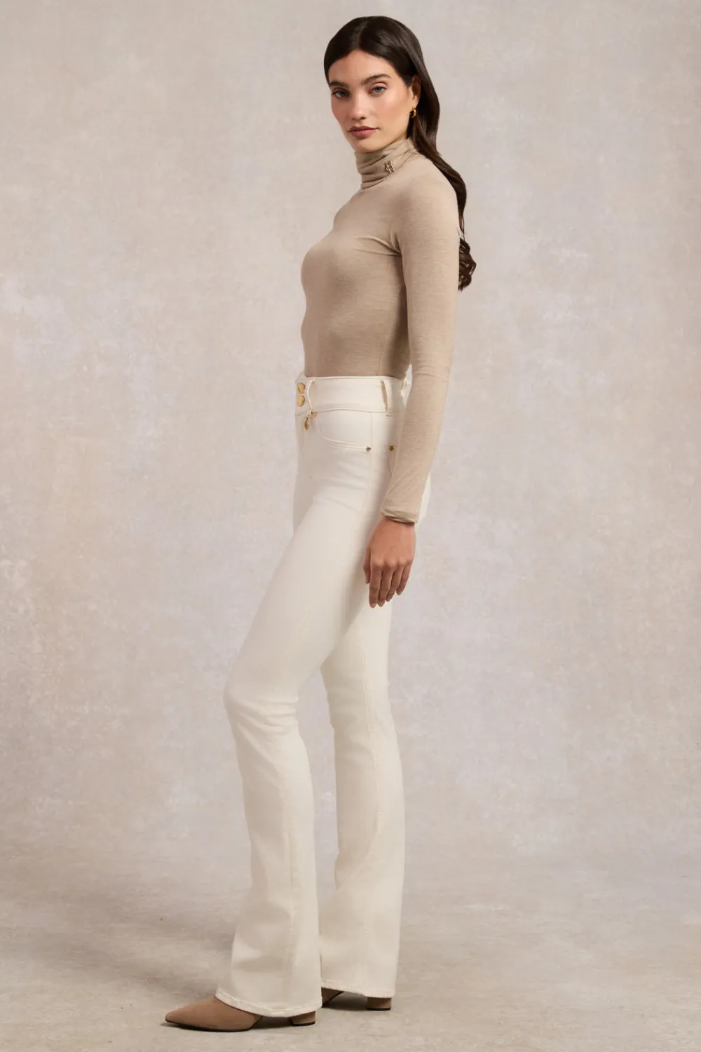 Holland Cooper High Rise Flared Jean<Women Jeans