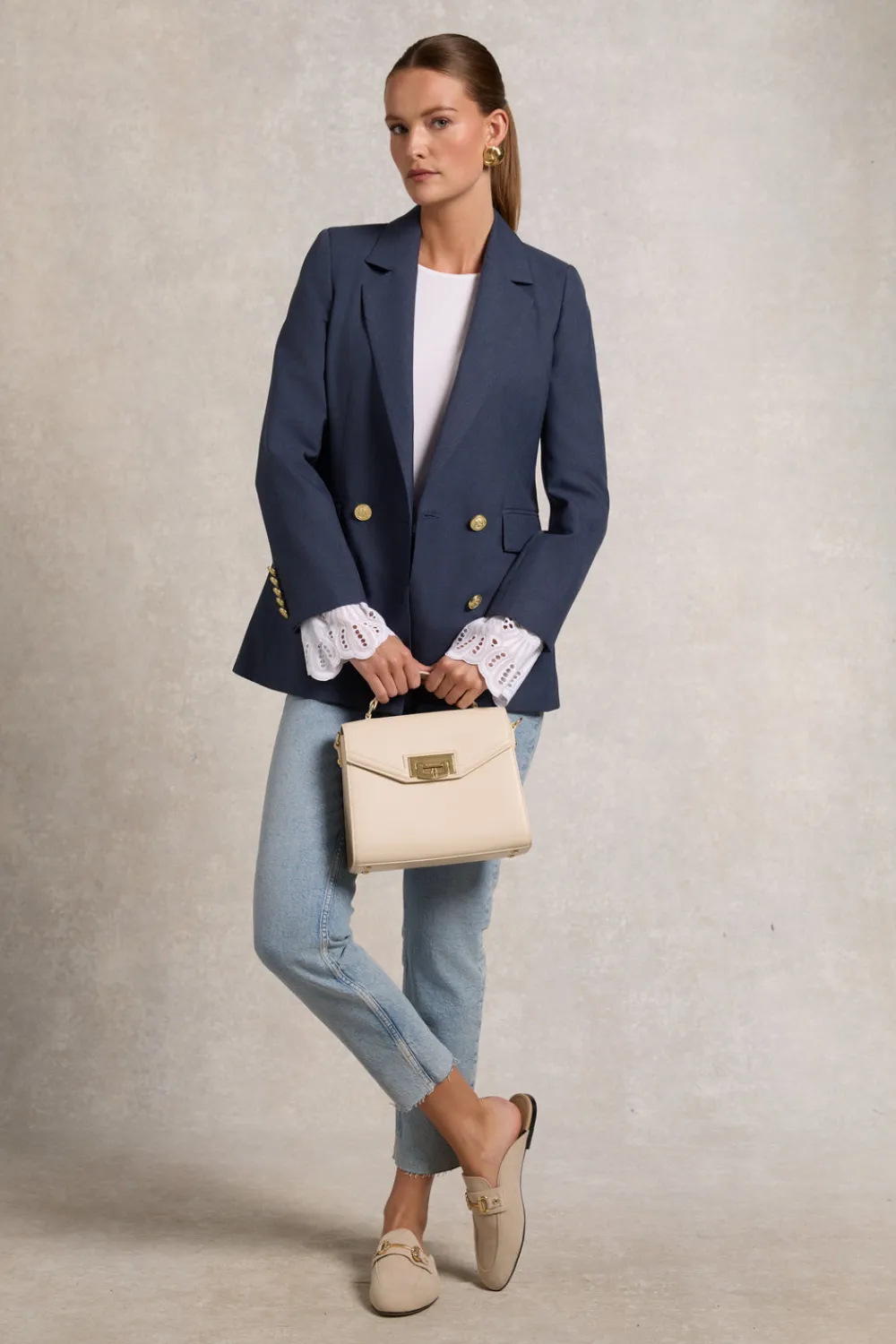 Holland Cooper High Rise Slim Jean<Women Jeans