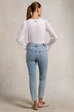 Holland Cooper High Rise Slim Jean<Women Jeans