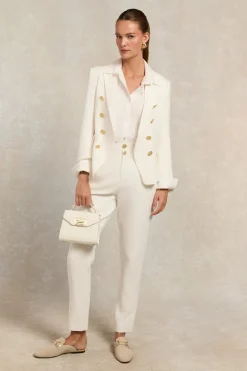 Holland Cooper High Waisted Peg Trouser<Women Trousers|Tailoring