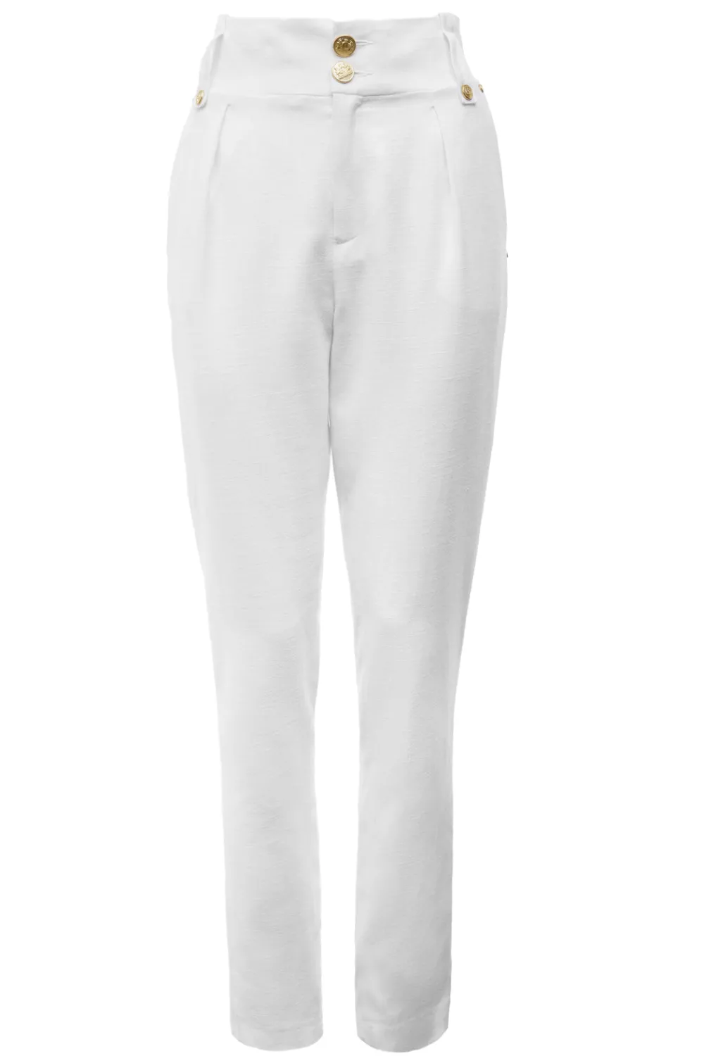 Holland Cooper High Waisted Peg Trouser<Women Trousers|Tailoring