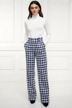 Holland Cooper High Waisted Straight Trouser<Women Trousers