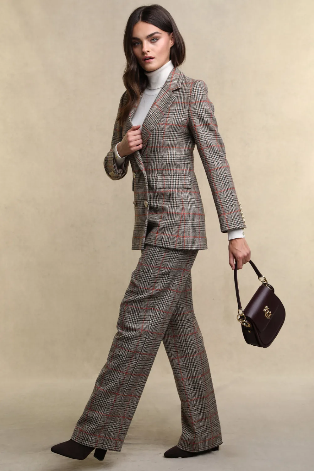 Holland Cooper High Waisted Straight Trouser<Women Trousers|Tailoring
