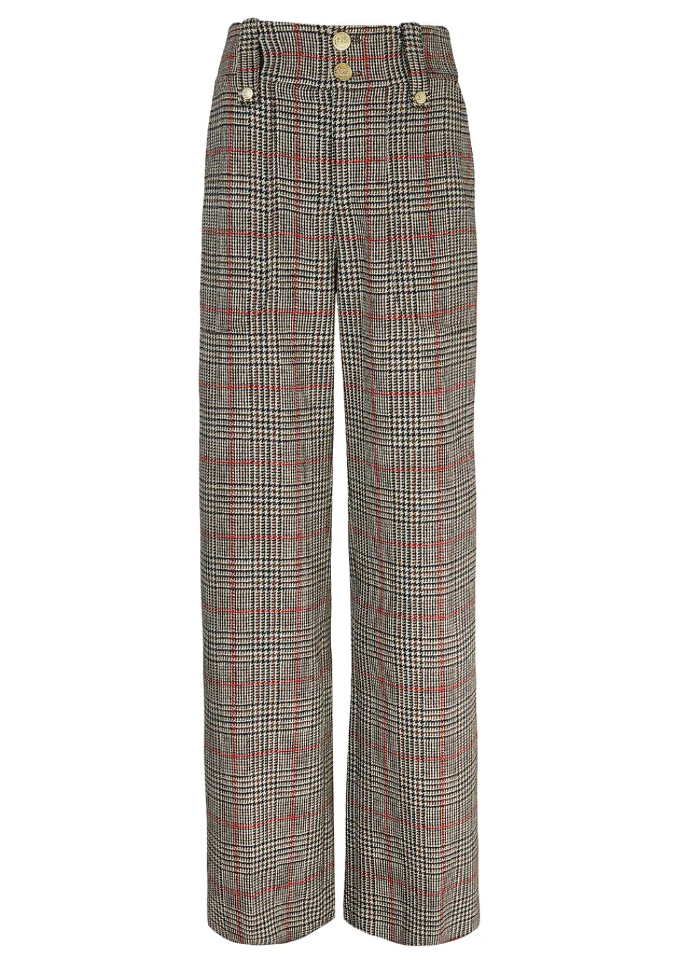 Holland Cooper High Waisted Straight Trouser<Women Trousers|Tailoring