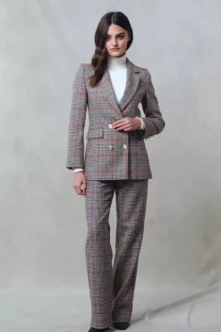 Holland Cooper High Waisted Straight Trouser<Women Trousers|Tailoring