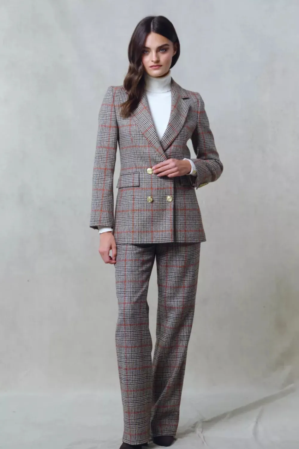 Holland Cooper High Waisted Straight Trouser<Women Trousers|Tailoring