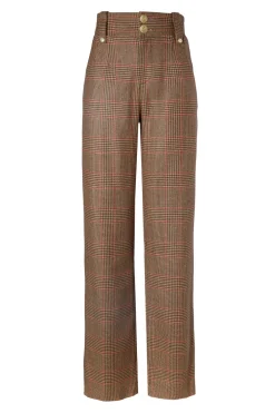 Holland Cooper High Waisted Straight Trouser<Women Trousers|Tailoring